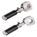 Emgo 50-73230 O-Ring Foot Pegs w "Roadhawk" Clamp