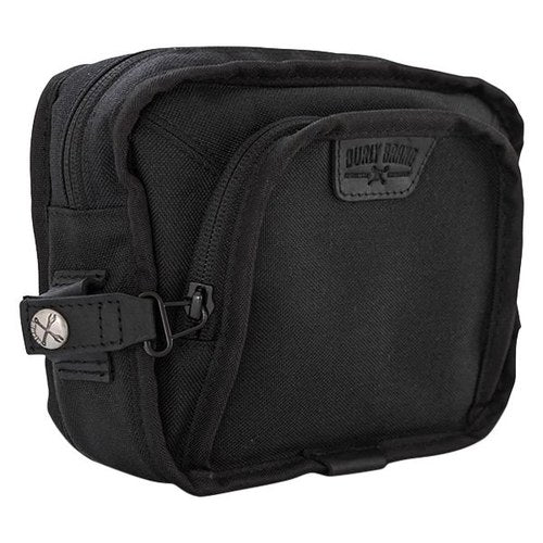 Burly Brand B15-1012B Voyager Black Handlebar Bag