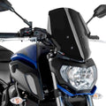 For Yamaha MT-07 2017-2021 Puig 9667N Generation Touring Naked Windshield