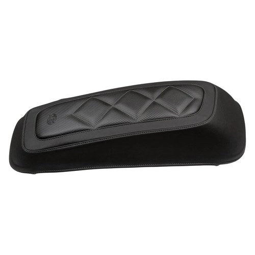 For Harley-Davidson Road King 14-21 Mustang Carbon Diamond Saddlebag Lid Covers