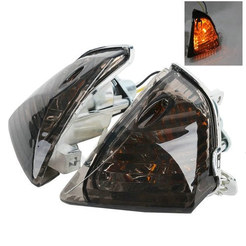 Smoke Lens Rear Turn Signal Fit For Suzuki Gsxr 600 750 2006-2007 GSXR1000 05-06