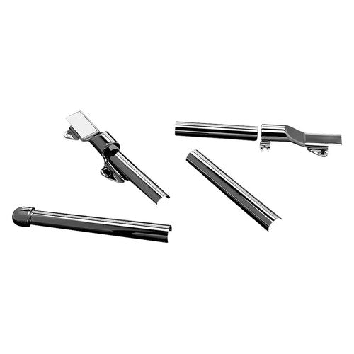 For Harley-Davidson Softail 2000-2007 Kuryakyn Chrome Swingarm Tube Covers