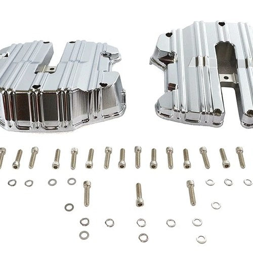 M8 Rocker Box Cover Set Chrome for Harley-Davidson