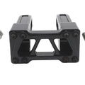 Wyatt Gatling 6 inch Pirate Style Riser Set Black for Harley-Davidson