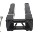 Wyatt Gatling 8 inch Pirate Style Riser Set Black for Harley-Davidson