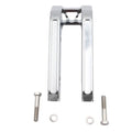 Wyatt Gatling 10 inch Pirate Style Riser Set Chrome for Harley-Davidson