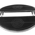 Driver 'D' Shape Footboard Set Chrome for Harley-Davidson