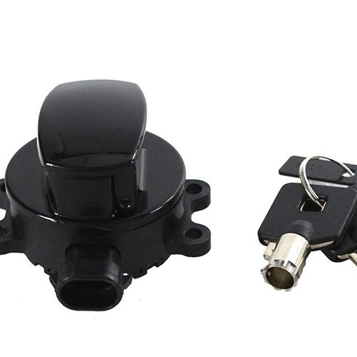 Flt Ignition Switch Black for Harley-Davidson