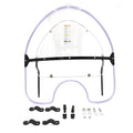 National Cycle Spring Fork Windshield Clear for Harley-Davidson