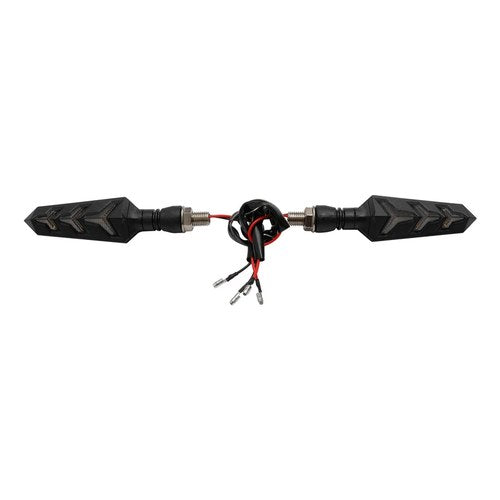 LED Motorcycle Turn Signals Indicator Universal Fit For Harley Yamaha Kawasaki