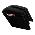 Stretched Extended Saddle bags Speaker Cutout Fit For Electra Glide Ultra 14-24