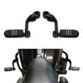 Highway Foot Pegs Peg 1 1/4" 32mm Long Angled Mount Fit For Harley Davidson