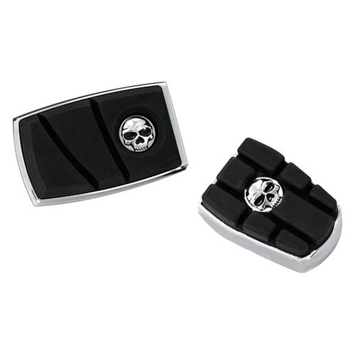 For Harley-Davidson Dyna 2009 Kuryakyn Zombie Brake Pedal Pad Chrome