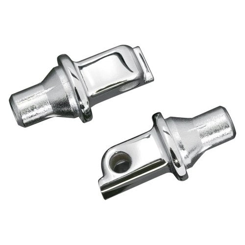 For Indian Chieftain 2014-2019 Kuryakyn Tapered Foot Peg Adapters Chrome