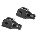 For Suzuki Hayabusa 1999-2019 Kuryakyn 8868 Tapered Front Peg Adapters Black