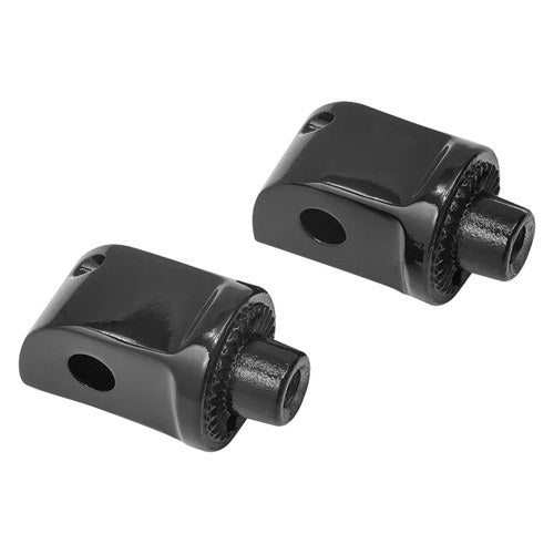 For Yamaha Stryker 2011-2017 Kuryakyn 8865 Splined Adapter Mounts Gloss Black