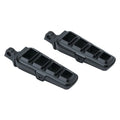 For Harley-Davidson Road King 94-19 Dillinger Driver's Foot Pegs Satin Black
