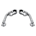 Kuryakyn 4526 Tour-Tech Long Arm Cruise Mounts Chrome