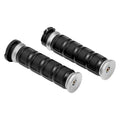 Kuryakyn 6672 Silver Dillinger Grips