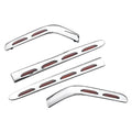 For Honda Goldwing 1800 2001-2008 Kuryakyn LED Chrome Saddlebag Molding Set
