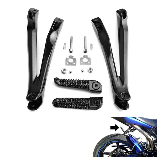 Rear Passenger Foot Pegs Bracket Fit For Yamaha Yzf R1 2004 2005 2006 2007 2008