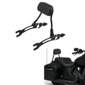 Passenger Backrest Pad Sissy Bar Fit For Indian Chieftain Dark Horse 2016-2025
