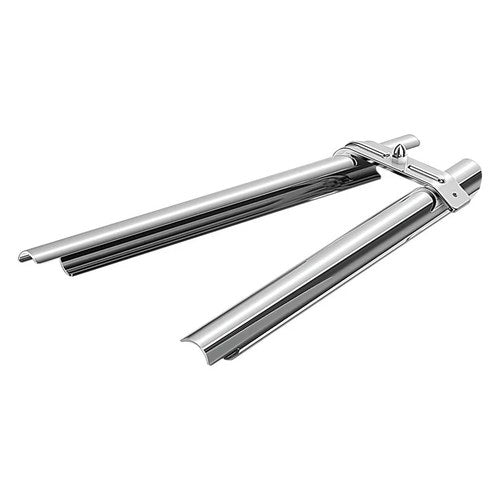 For Harley-Davidson Softail 2007 Kuryakyn Chrome Down Tube Covers