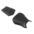 Black Driver & Passenger Seat Fit For Yamaha Yzf R1 YZF-R1 2002-2003