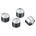 For Harley-Davidson Road King 99-21 Peaked Chrome Rocker Box Bolt Covers