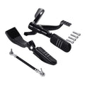 Black Forward Mid Control Foot Pegs Fit For Harley Sportster XL 1200 883 04-13