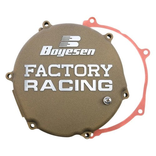 For Kawasaki KX250 2003-2004 Boyesen CC-12AM Factory Racing Clutch Cover
