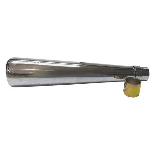 Emgo Roadhawk 50 Oval Megaphone Muffler