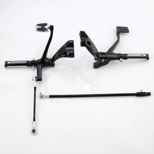 Forward Control Kit Pegs Levers Linkages Fit For Harley Sportster 883 1200 14-22