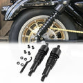 10.5'' 267mm Black Rear Shocks Fit For Harley Sportster XL883 Iron 1200 Custom