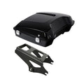 Vivid Black Razor Trunk Mount Rack Fit For Harley Touring Electra Glide 09-13
