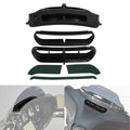 Inner Outer Fairing Vent Accent Black Fit For 14-Up Harley Electra Street Glide