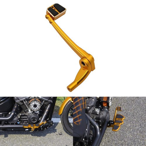 Brake Arm Lever Peg Pedal Fit For Harley Softail Low Rider S Street Bob 18-up