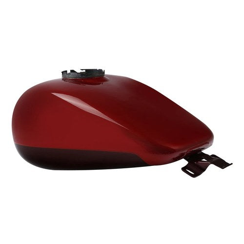 6 Gal.Fuel Gas Tank Fit For Harley Electra Glide 08-23 Wicked Red/Twisted Cherry