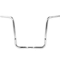 Chrome 19" Rise Ape Hanger 1 1/4" Handlebar Fit For Harley Touring 1982-2023