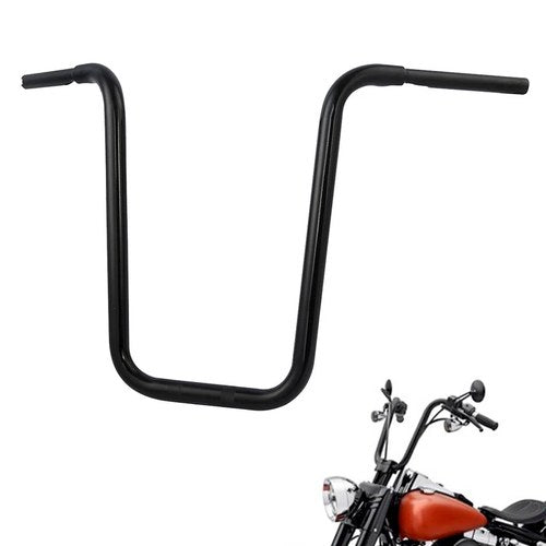 18" Rise 1-1/4" Ape Hanger Handlebar Fit For Harley Touring Softail Slim Fat Bob