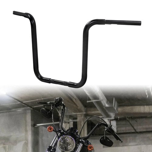 16" Rise 1-1/4" Ape Hanger Handlebar Fit For Harley Sportster XL883 1200 Softail
