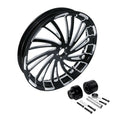 18'' Front Wheel Rim & Single Disc Hub Fit For Harley Road Electra Glide 97-21