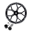 21'' X 3.5'' Front Wheel Rim Single Disc Hub Fit For Harley Touring no ABS 97-21