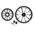 18'' Rear Wheel Rim Hub w/ Belt Pulley Sprocket Fit For Harley Road Glide 97-08