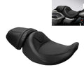 2 Up Seat Driver Passenger Black Fit For Harley Cvo Road Street Glide 2023-2024