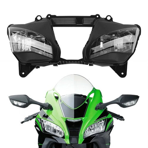 Headlight Assembly Fit For Kawasaki Ninja ZX10R ZX-10R 2016-2020‌