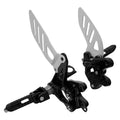 Front Rider Foot Pegs Footrest Bracket Fit For Suzuki GSXR600 Gsxr 750 2011-2025