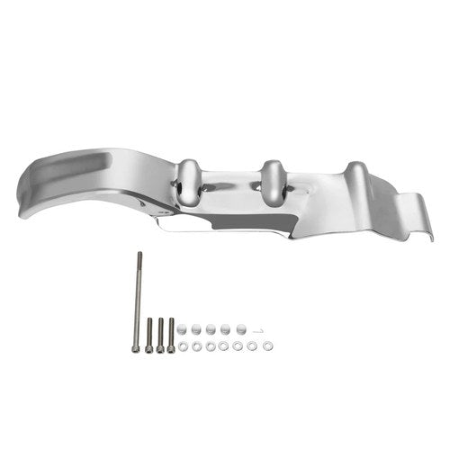 Chrome Inner Primary Covers Trim Fit For Harley Touring Road Street Glide 09-16