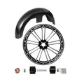 21'' Front Wheel Rim Dual Hub & Front Fender Fit For Harley Touring 08-23 ABS