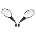 Universal Motorcycle 10mm Black Rear View Mirror Fit For Honda Suzuki Kawasaki